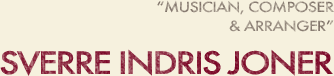 Sverre Indris Joner Header